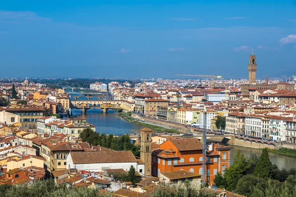 Ponte Vecchio ve Florencii, Itálie — Stock fotografie