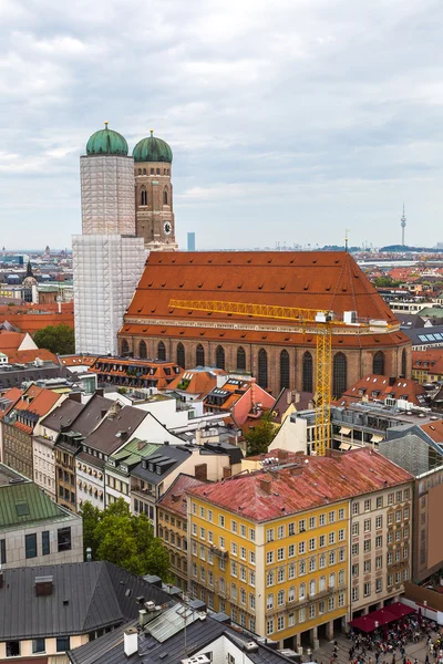 Frauenkirche en munich, Alemania — Stok fotoğraf