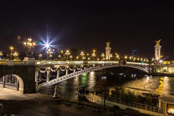 Міст Олександра Iii в Парижі — стокове фото