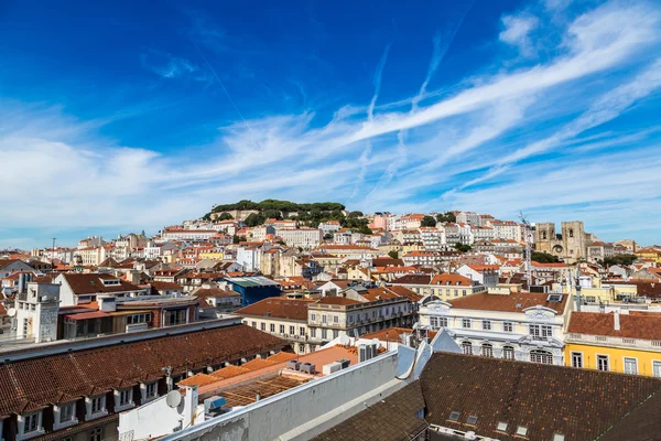 Antenn syn på lisbon, portugal — Stockfoto