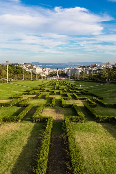 Parco Eduardo VII a Lisbona — Foto Stock