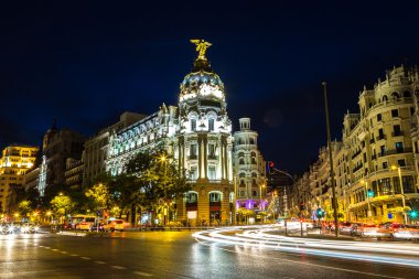 Metropolis bölgesinde Madrid.