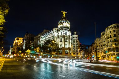 Metropolis bölgesinde Madrid.