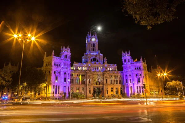 Cibeles Palace in Madrid — Stock Photo, Image