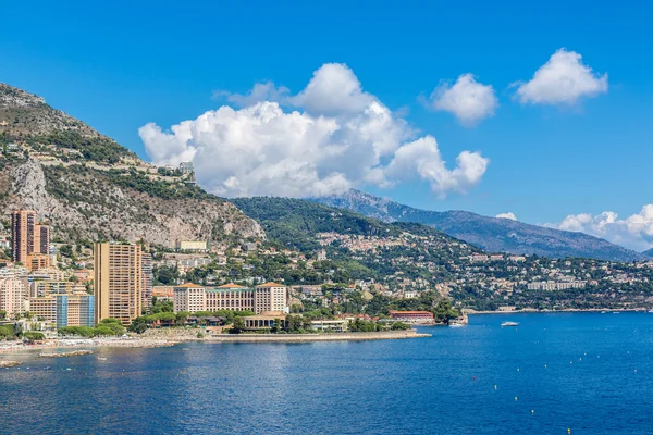 Панорамний вид з Monte Carlo, Монако — стокове фото