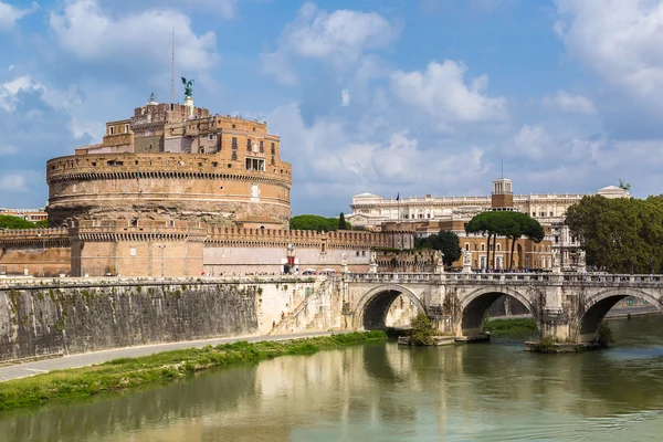 Castel Sant Angelo v Římě — Stock fotografie