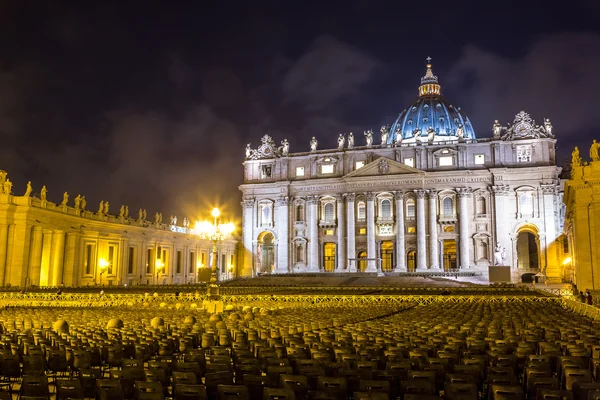 Vatikan Saint Peter Bazilikası — Stok fotoğraf