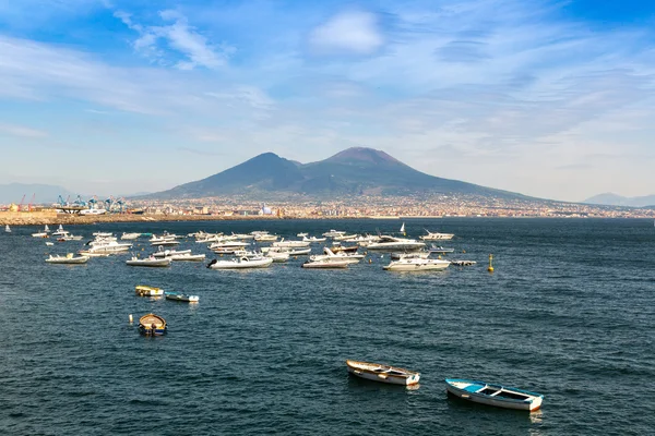 Vulkanen Vesuvius i Neapel, Italien — Stockfoto