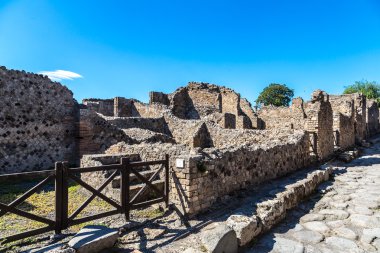 Pompeii şehir 79bc içinde yok