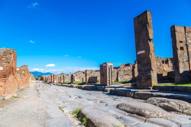 Pompeii şehir 79bc içinde yok