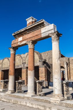 Pompeii şehir 79bc içinde yok