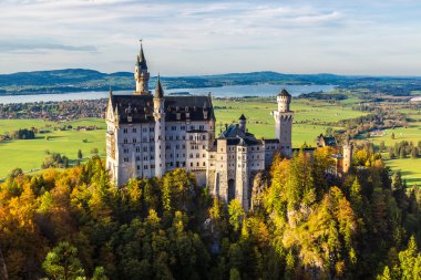 Almanya 'daki Neuschwanstein kalesi