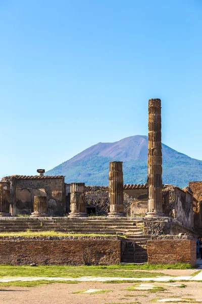 Pompei város megsemmisült 79bc — Stock Fotó