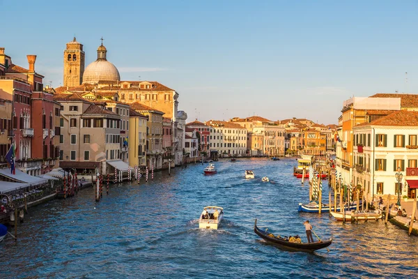 Canal Grande in Venetië, Italië — Stockfoto