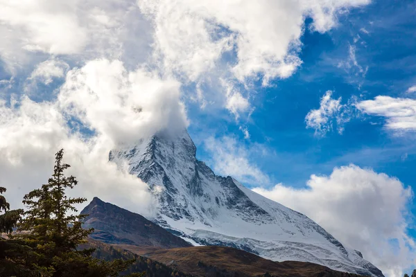 Matterhorn a svájci Alpokban — Stock Fotó