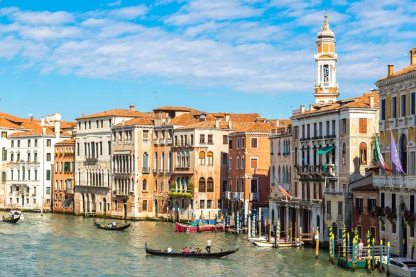 Canal Grande in Venetië, Italië Rechtenvrije Stockafbeeldingen