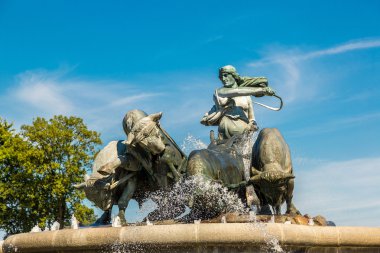 Kopenhag 'daki jeofon çeşmesi