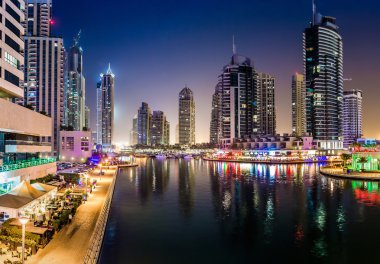 Dubai Yat Limanı cityscape, Birleşik Arap Emirlikleri