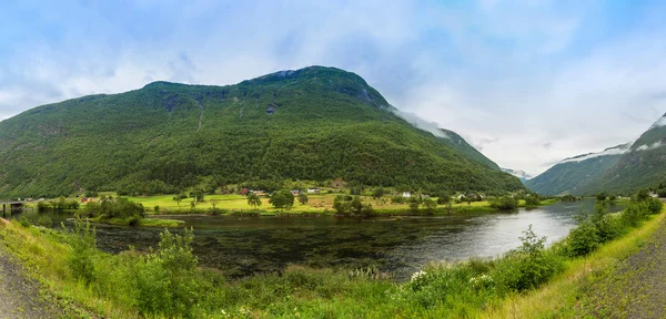 Vista a Sognefjord en Noruega — Foto de Stock