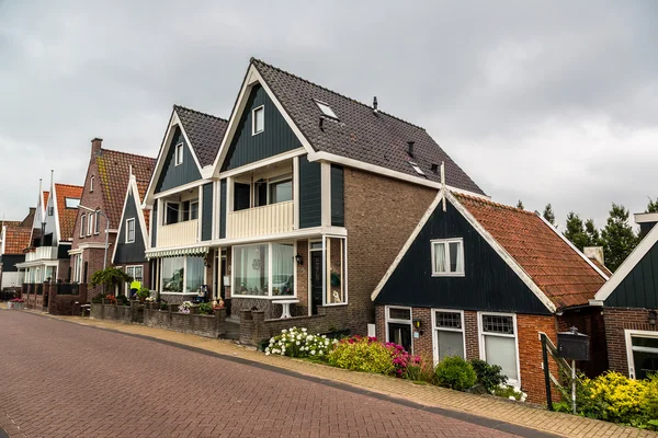 Tradisjonelle hus i Holland – stockfoto