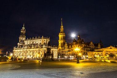 Dresden gece görünümü