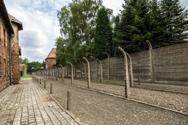 Osvětim koncentračního tábora — Stock fotografie