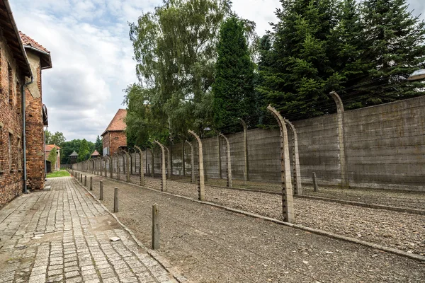 Concentration camp Auschwitz — Stock Photo, Image