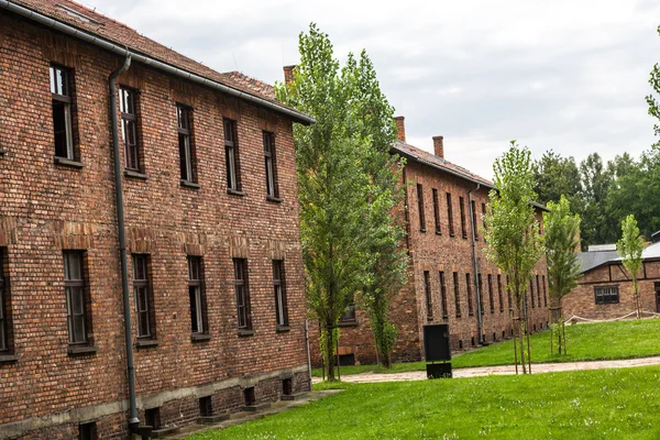 Obóz koncentracyjny auschwitz — Zdjęcie stockowe