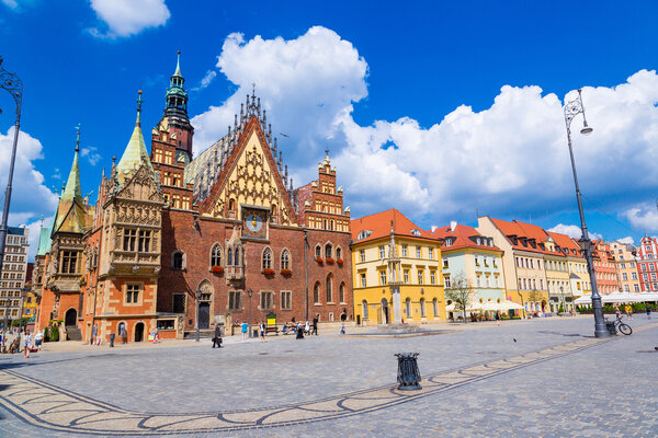 City Hall in Wroclaw