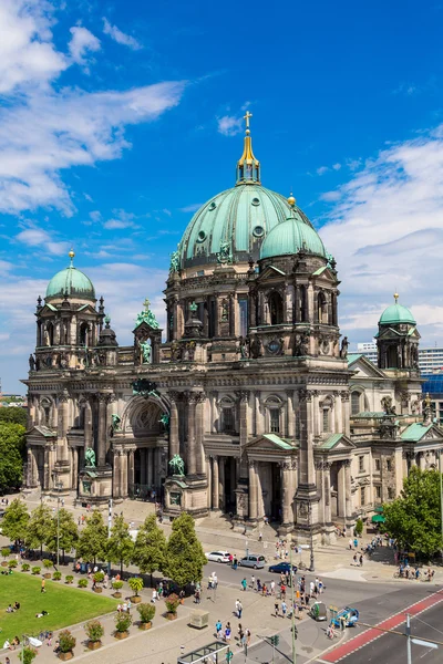 Utsikt över Berlins katedral — Stockfoto