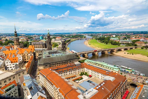 Vista panorâmica de Dresden — Fotografia de Stock