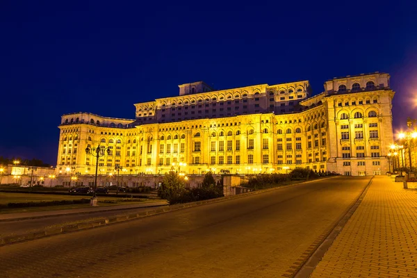 Parlament w Bukareszcie, Rumunia — Zdjęcie stockowe