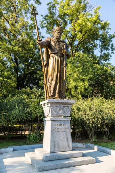 Monument van koning Ohrid, Macedonië, in Sofia — Stockfoto
