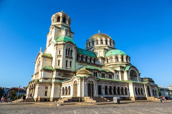 Alexander Nevsky Kathedraal in Sofia — Stockfoto