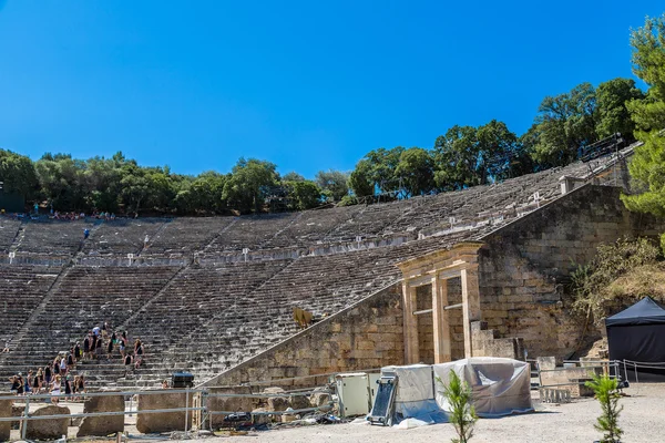 Epidaurus Anfiteatro en Grecia — Foto de Stock