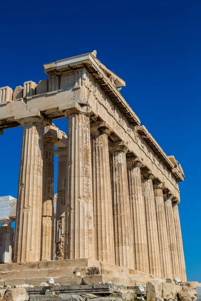 Parthenon-Tempel auf Akropolis in Athen — Stockfoto