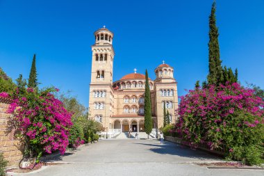 Aziz Nektarios kilise Aegina Adası