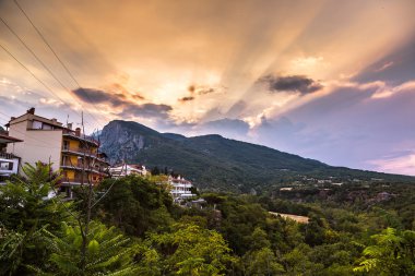Yunanistan'daki Olimpos Dağı