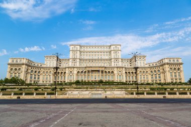 Palace of Parliament in Bucharest clipart