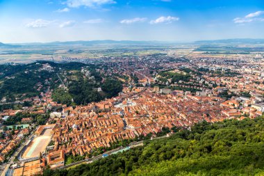 Panoramik görünüm Brasov