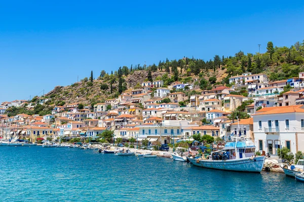 Ilha de Poros na Grécia — Fotografia de Stock