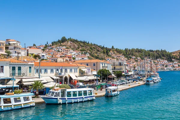 Ilha de Poros na Grécia — Fotografia de Stock