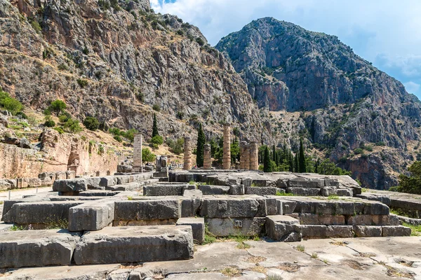 Templo de Apolo em Delphi — Fotografia de Stock