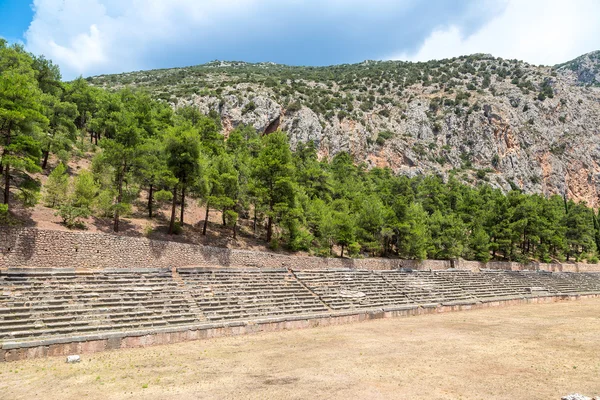 Estadio antiguo en Delphi — Foto de Stock