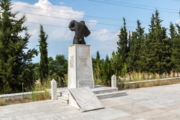 Monument för 700 dramatikers — Stockfoto