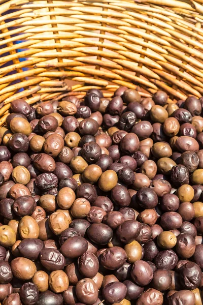 Ripe fresh olives — Stock Photo, Image