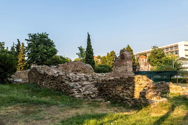 Ruïnes in Thessaloniki, Griekenland — Stockfoto