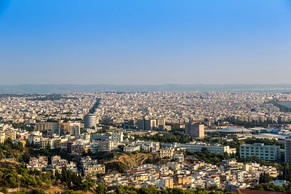 Vue aérienne de Thessalonique — Photo