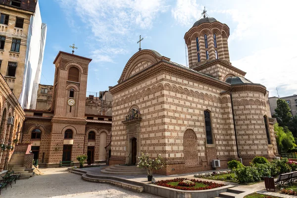 Curtea Veche kyrkan i Bukarest — Stockfoto