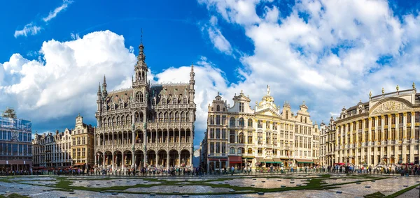 Grand Place в Брюсселе — стоковое фото